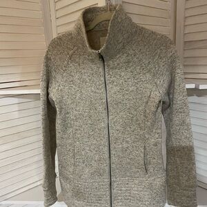 Cozy Gray Zip-Up Jacket